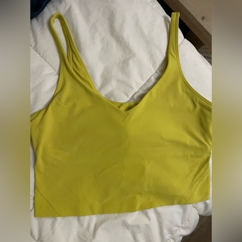 Lululemon align crop top size 10, tag pulled out.